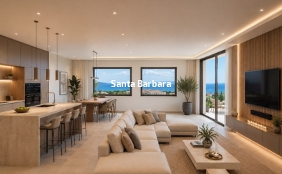 Longobardi, Appartamento con vista mare di nuova costruzione.